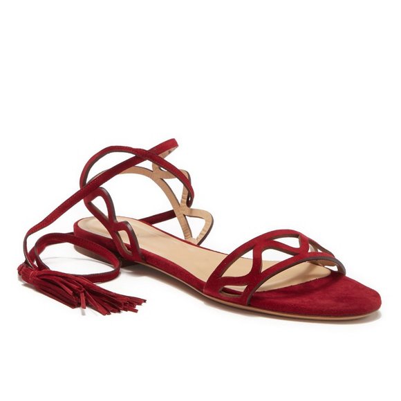 NEW Chloe Lace-Up Strap Sandals - Picture 5 of 10